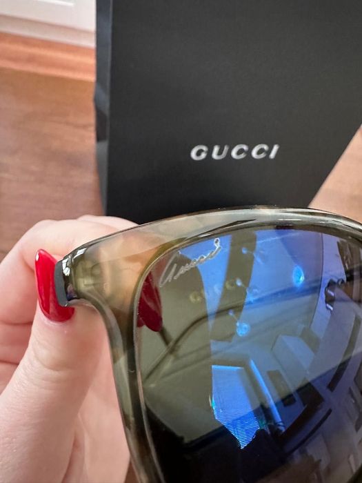 Оригинални очила GUCCI + калъф и пълен комплект – отлично състояние