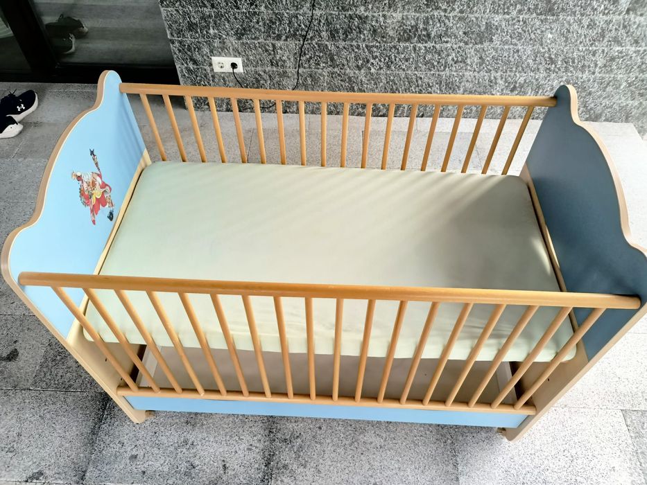 Pătuț cu saltea 120X60