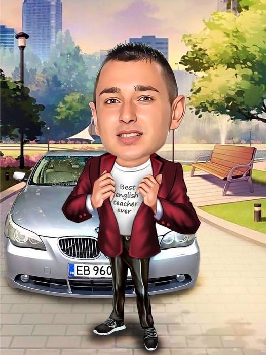 Карикатура с Рамка | Безплатна Доставка