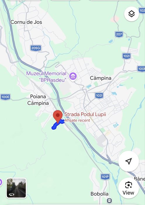 Teren intravilan de vânzare – Poiana Câmpina, Prahova | 1357 mp | Lângă pădure