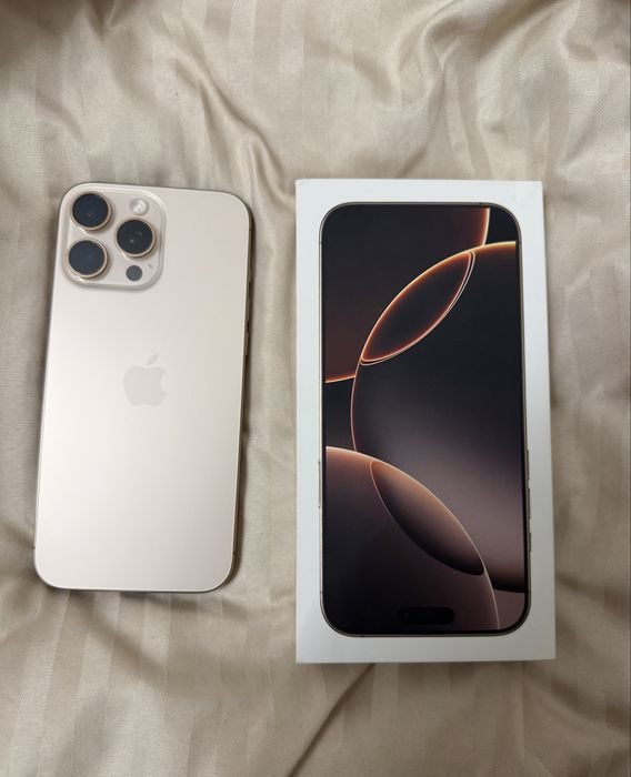 Iphone 16 Pro Max Desert titanium 512gb