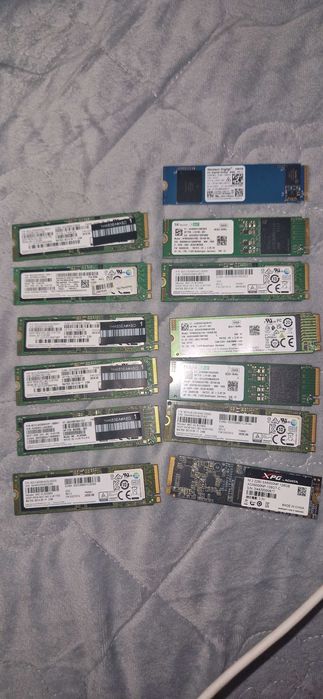 NvmeM2/M2Sata/SATA 1TB/500/256GB/128GB Samsung/SK Hynix/Liteon/SanDisk