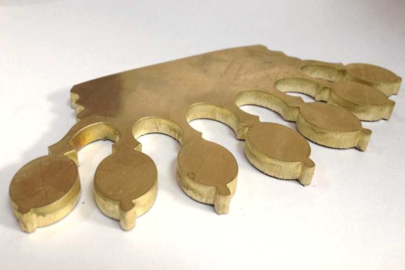 Рангли металларни, жумладан, алюминий, мис жез ва зангламайдиган кесиш