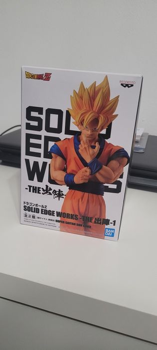 Figurină Dragon Ball Z – Super Saiyan Son Goku (Banpresto Solid Edge W