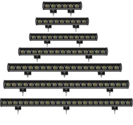 Led Bar 6 D Black BIG, 12-24V, 34-136 CM Factura+Garantie