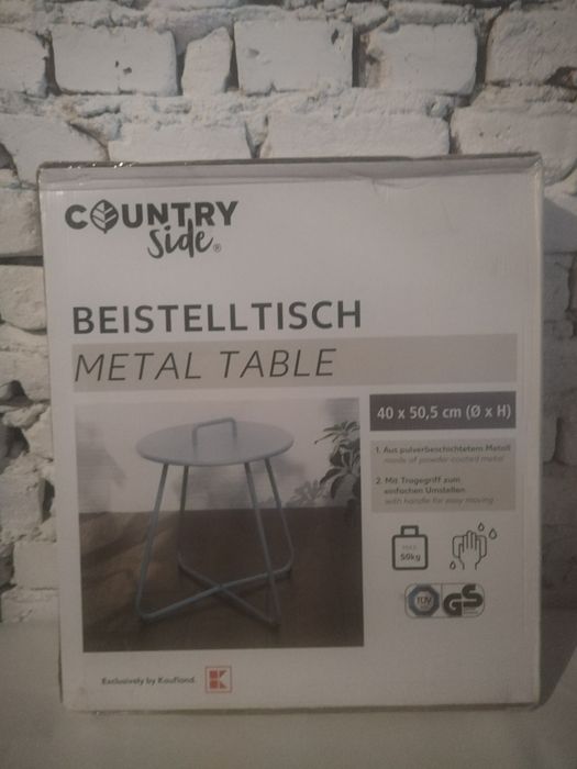 Метална маса, Маса за балкон