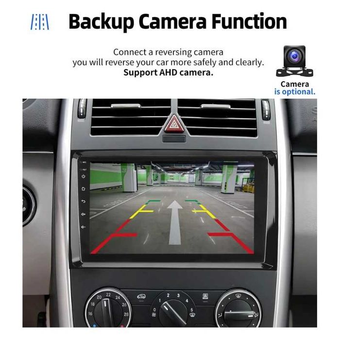 9” 2-DIN 6/128GB  Android’14 Mercedes A/B Class W169 W639 W245 Vito