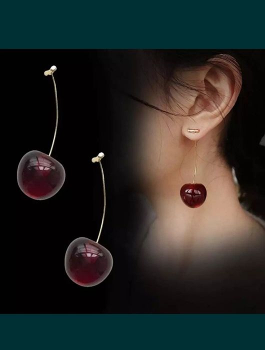 Модная Распродажа! Серьги - черешня