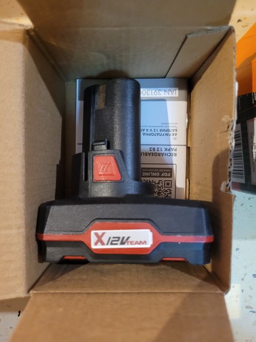 Батерия Parkside (парксайт) 12 волта 4 амперчаса Xteam