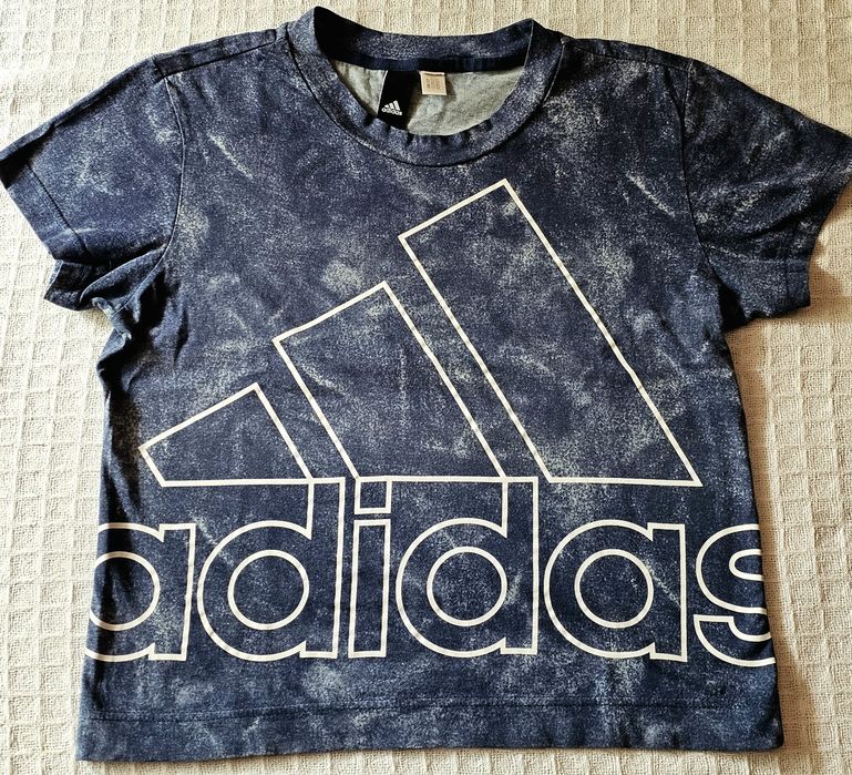 Дамска тъмносиня тениска Adidas Performance, размер М