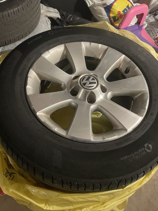 Jante5x112  VW, anvelope de vara  Michelin 215/65r16