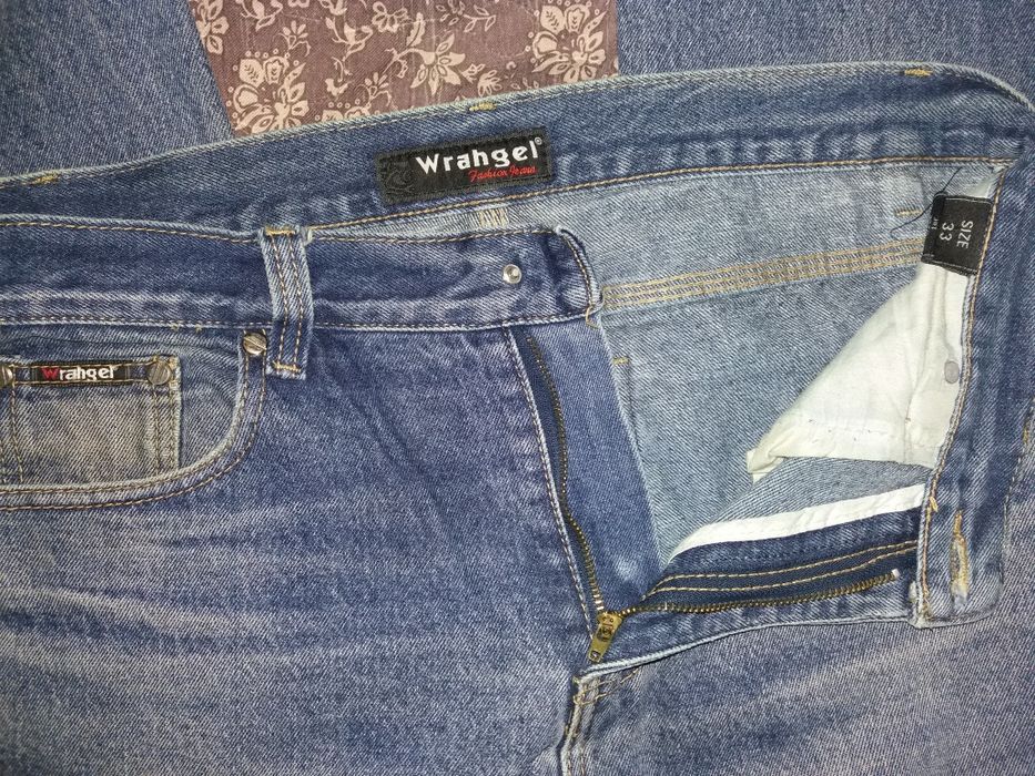 Джинсовые  брюки