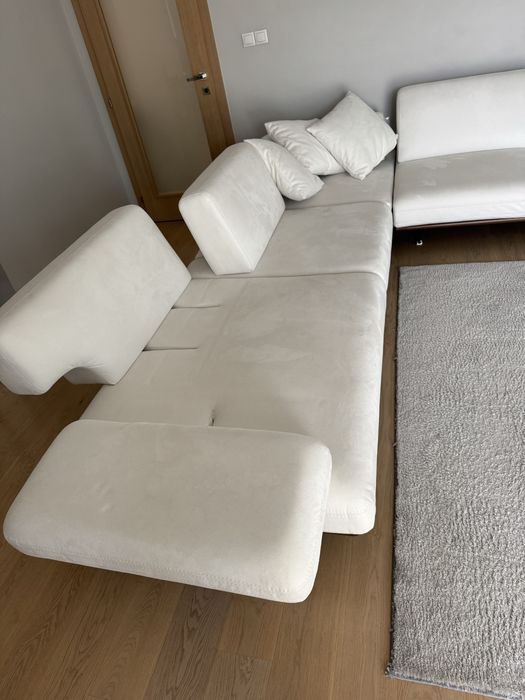 Ъглов разтегателен диван Rapid Corner + декоративни възглавници