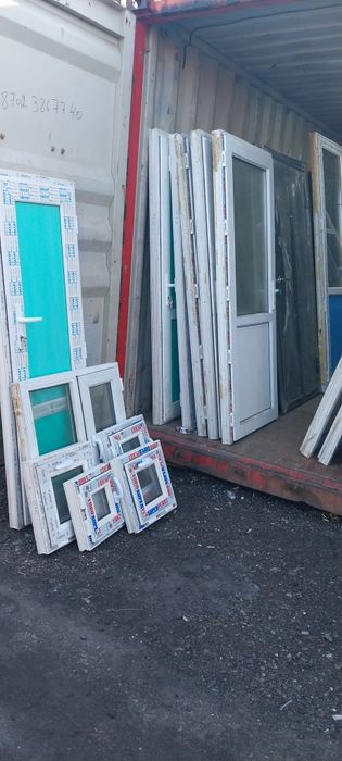 Окна Дверь железный пластик