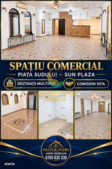 Spațiu comercial cu destinații multiple | Piața Sudului – Sun Plaza!