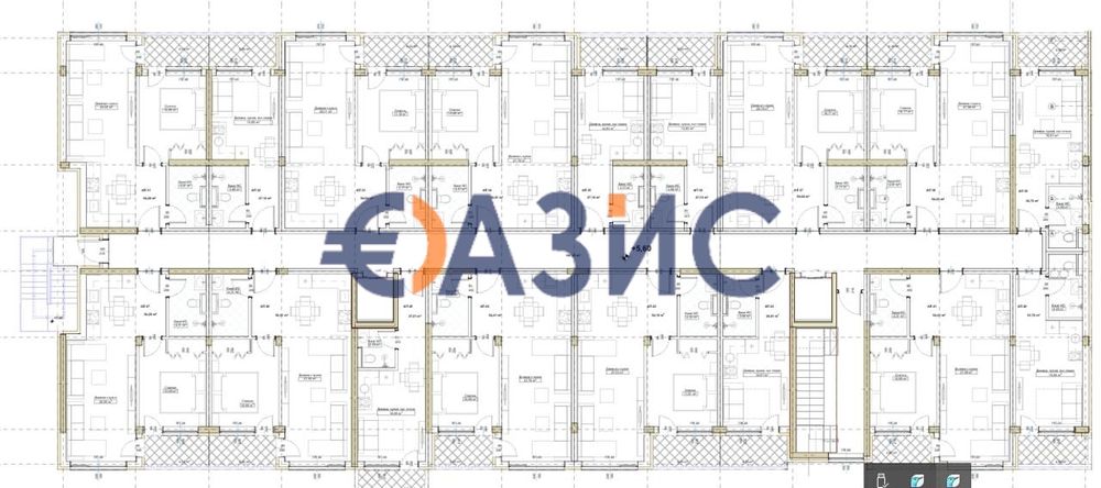 2-стаен апартамент на 1-ви етаж, Атлиман Резиденс Ризорт, Китен, обл.