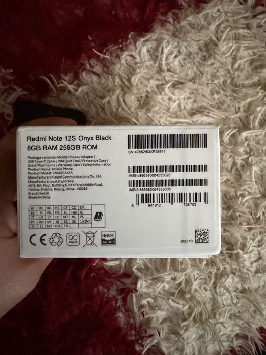 Редми ноут 12s 256 g