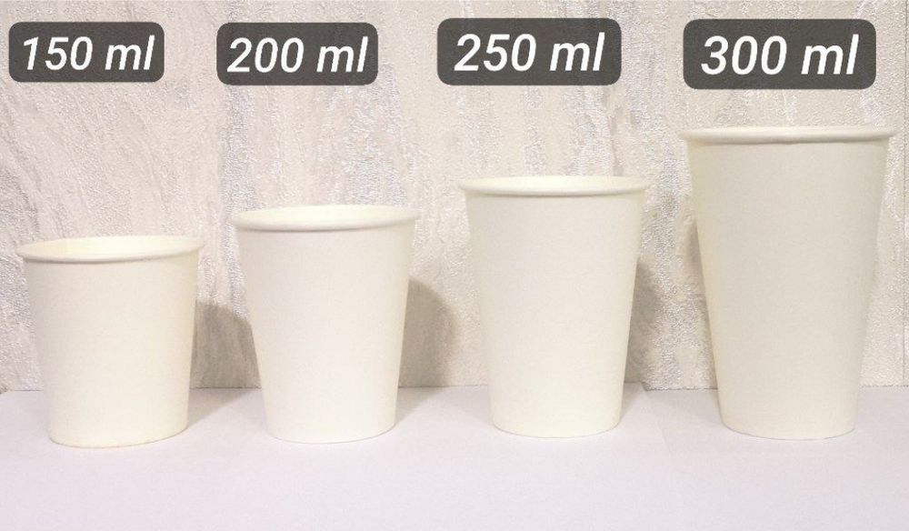 Одноразовые бумажные стаканы от производителя