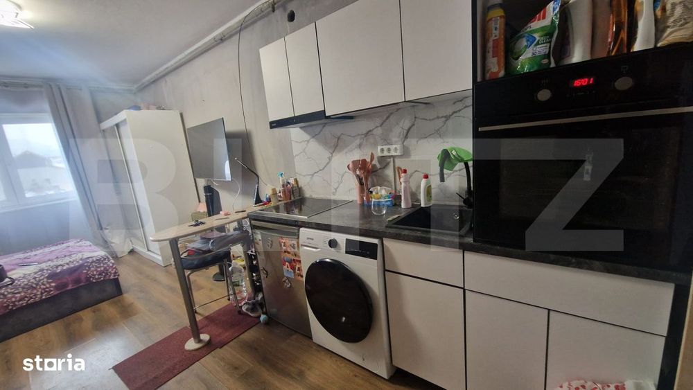 Garsoniera Centru Civic - cu baie si bucatarie vedere spre Tampa