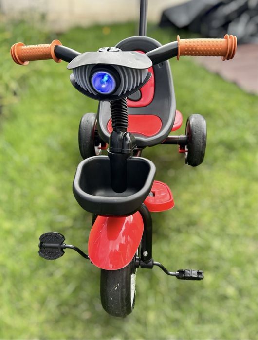 Tricicleta copii cu maner