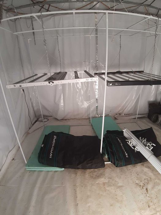 MARS HYDRO 240x120x200cm и TOMAX 60x120x180cm growbox grow tent
