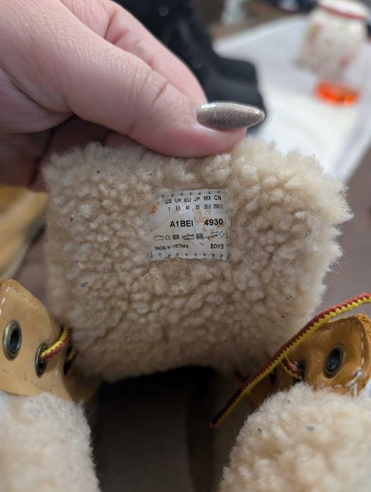 Непромокаеми боти TIMBERLAND вата от еко вълна