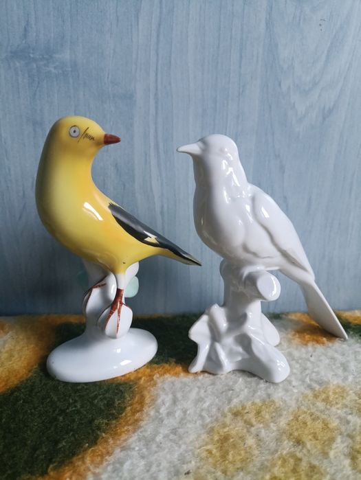 2 bibelouri păsări