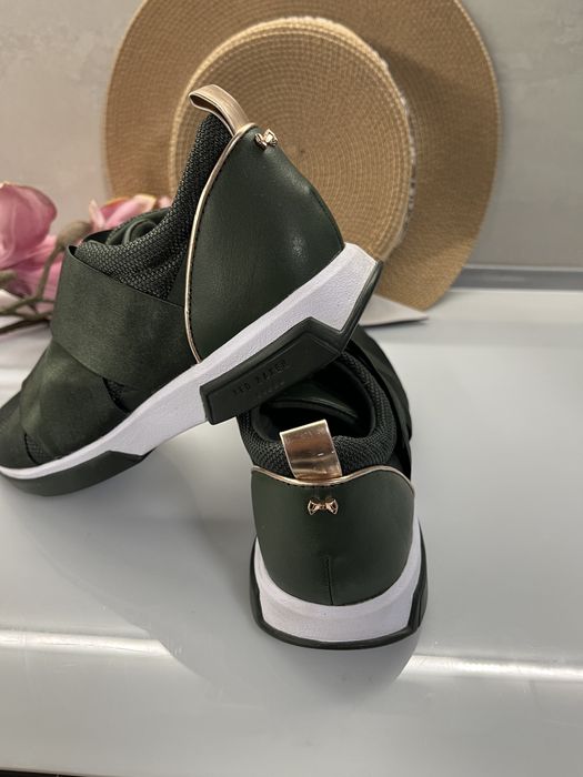 Ted Baker дамски/детски обувки кожа с плат