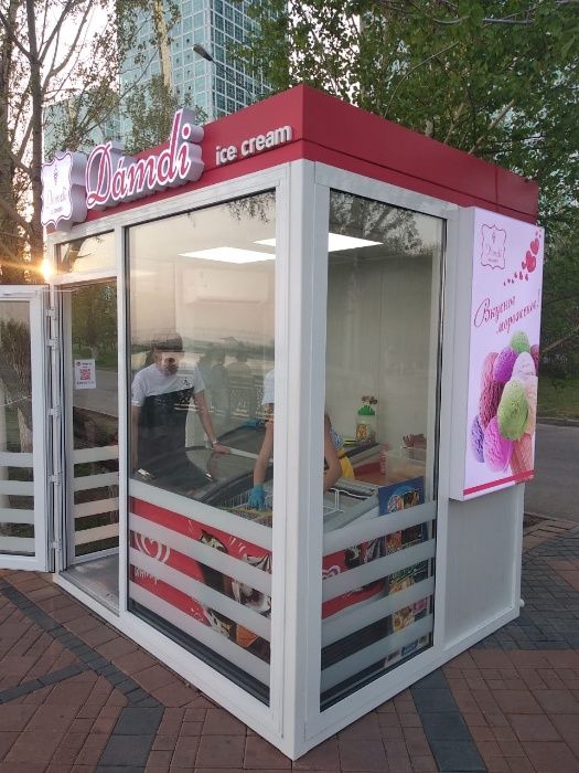 Торговые павильоны для продажи мороженого