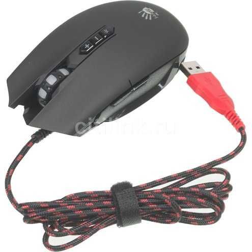 Проводная игровая мышь Bloody Mouse Q81 Circuit/Q80 Maze (Black) 1.4
