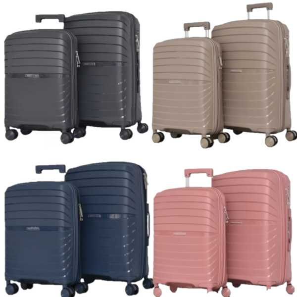 Комплект куфари Mercado Trade, 2бр., РР175, Различни цветове