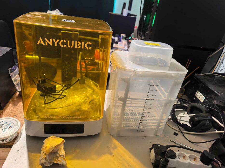 Продавам 3D принтер Anycubic Photon Mono M5s + Anycubic Wash & Cure 3 Plus