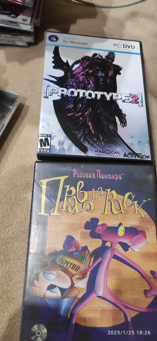 Продам игровые диски для компьютера