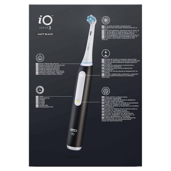 Oral-B Io  Periuță de dinți electrică cu Senzor de Presiune
