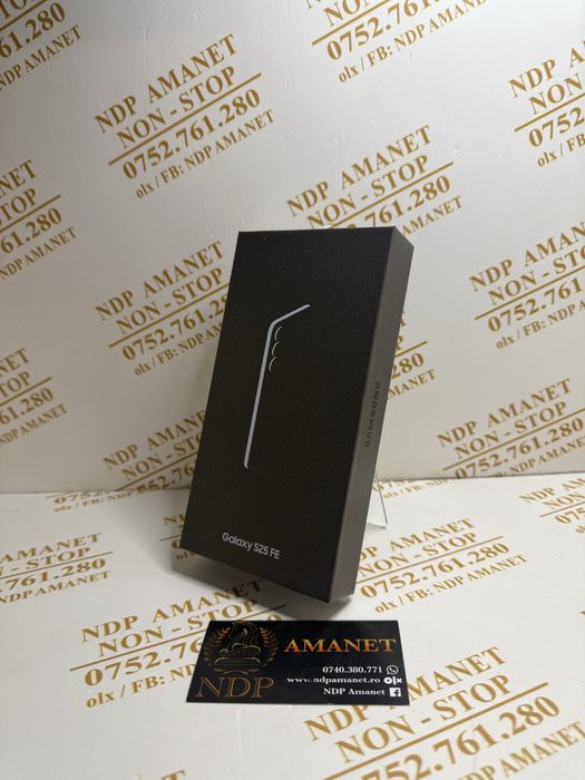 NDP Amanet Braila Samsung S25 Fe Nou Neactivat (54818)