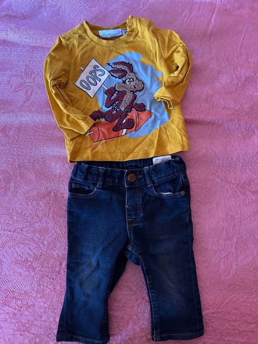 Лот 3 комплекта за момче 3/6 м