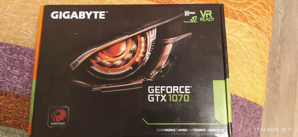 Видеокарта 8 gb 1070