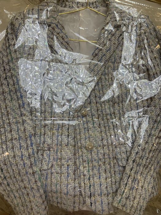 Твид пиджак юбка