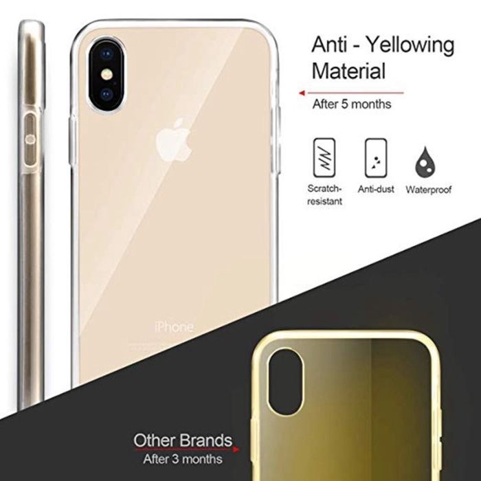 Husa CRYSTAL 360° fata + spate pt. IPhone XR , XS Max