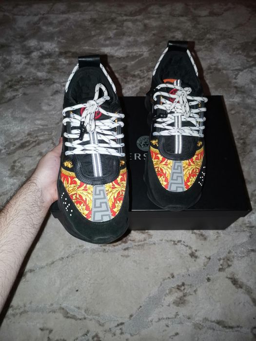 Versace chain reaction gold mărimea 43