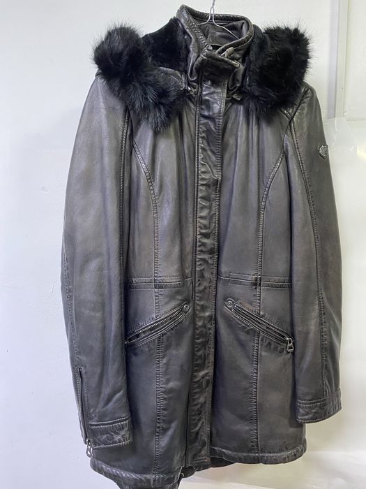 Geaca lunga piele naturala Gipsy