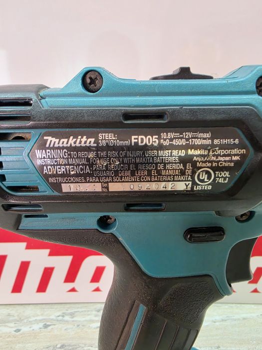 Макита Винтоверт FD05 12V.