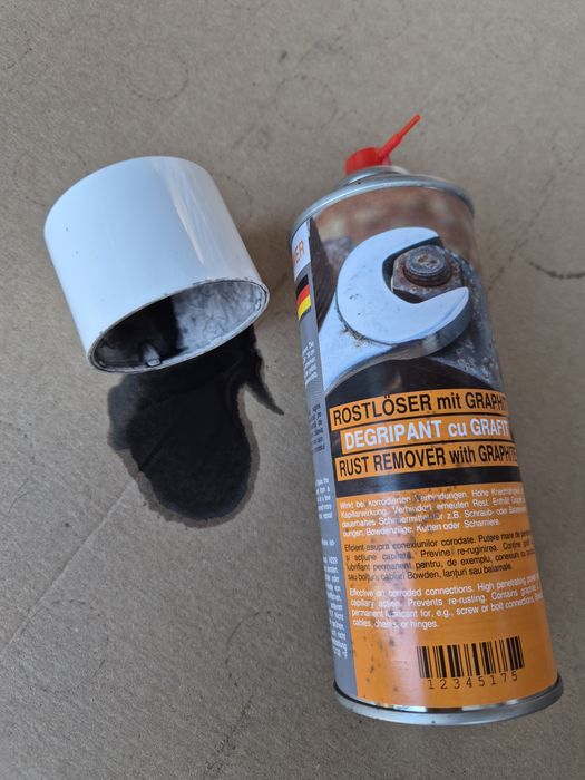 Spray degripant Grafit POWER 400ml.Rusty penetrant .Deblock oil.Black Magic.Solutie deblocat suruburi ruginite 100% Germania