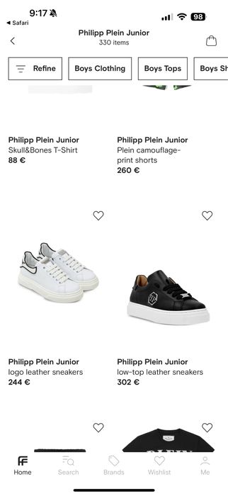 Детски обувки Philipp Plein