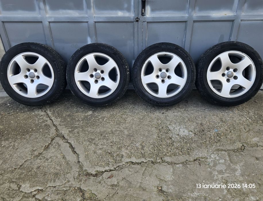 Jante aliaj cu anvelope R16 Audi, VW, Skoda, Seat