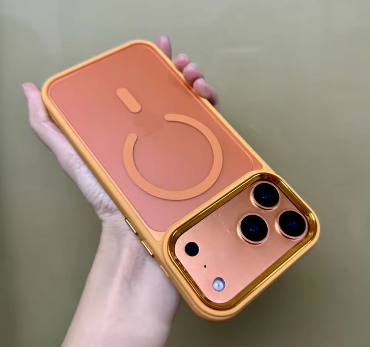 Iphone 17 17 AIR 17 PRO 17 PRO MAX - Husa Magsafe Big Metalic Frame