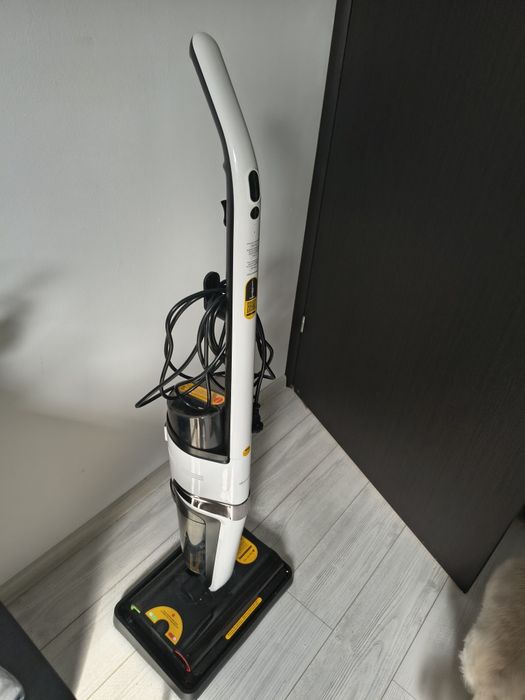 Aspirator vertical cu functie de mop, Deerma DEM-VX20W, 420W