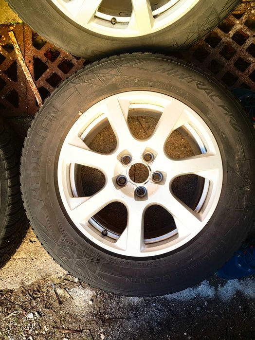 Джанти с гуми свалени от Ауди Q5   5 X 112