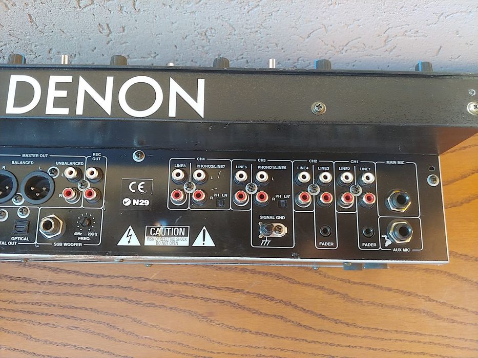 Denon  DN-X400 mixer consola mixaj pt. DJ 4 canale  Sony Pioneer Traktor Allen & Heath Formula Sound