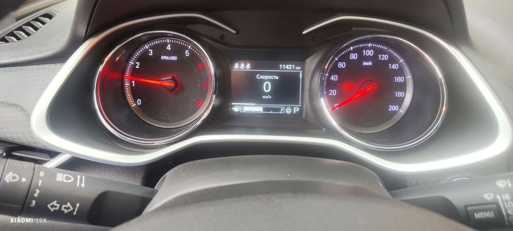 Chevrolet Onix 2024 автомат, пробег 11 400 км, белый